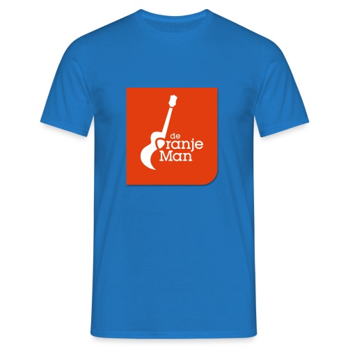 De Oranje Man Wilhelmus Hoekstra Logo Oranje Vlak - Mannen T-shirt
