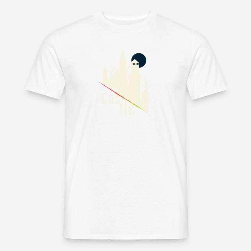 Castle Castle Bergfried Design Middle Ages Men’s T-shirt