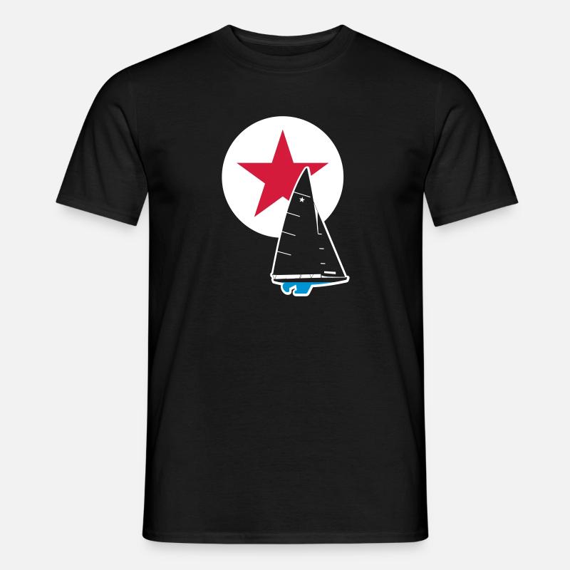 Segelboot Star Männer T-Shirt