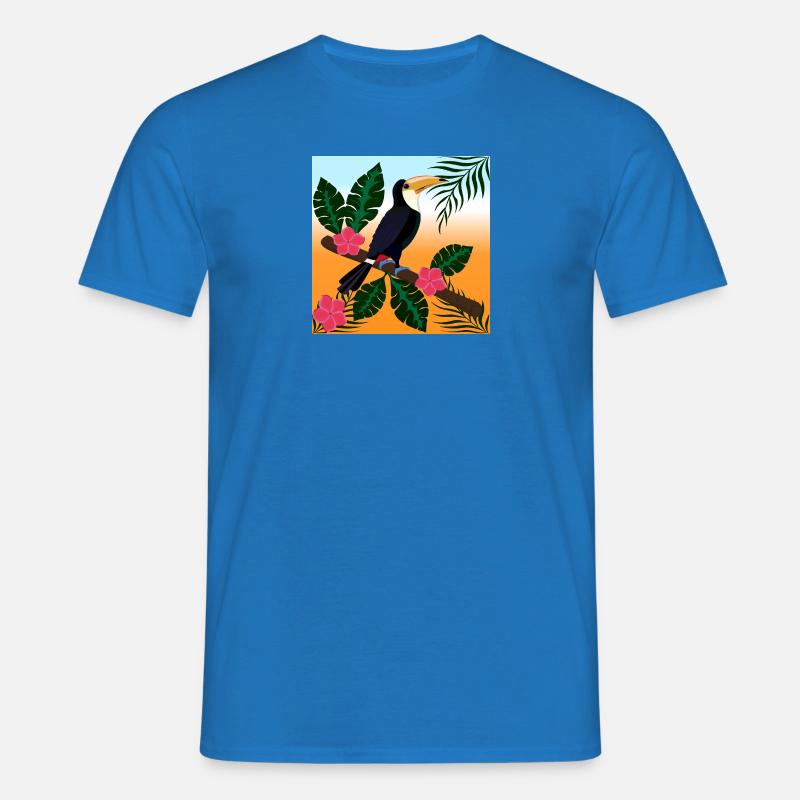 tropical paradise - Men's T-Shirt - royal blue