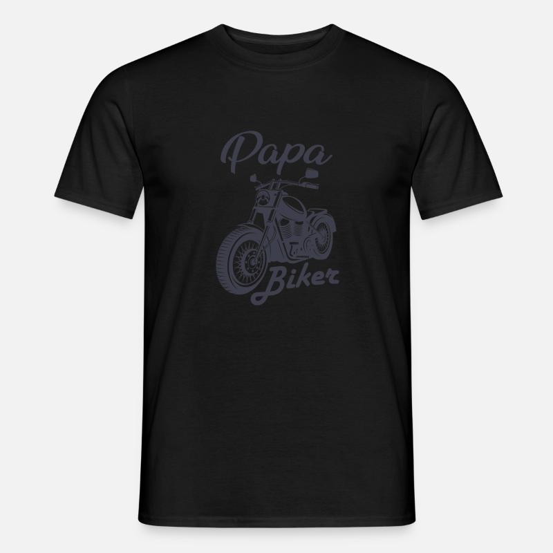 Daddy Biker, Dad gift idea, Daddy biker - Men’s T-shirt - 