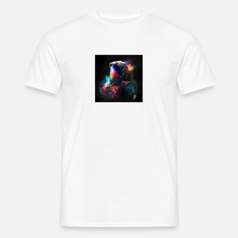 Astronaut in Space Männer T-Shirt