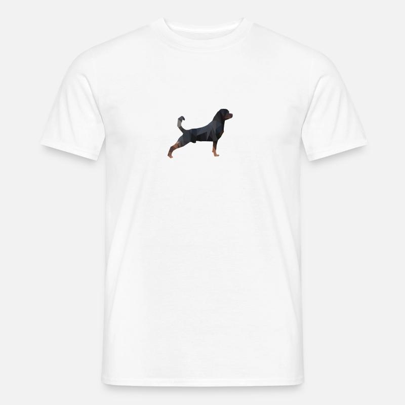 Rottweiler Poly Art T-shirt homme