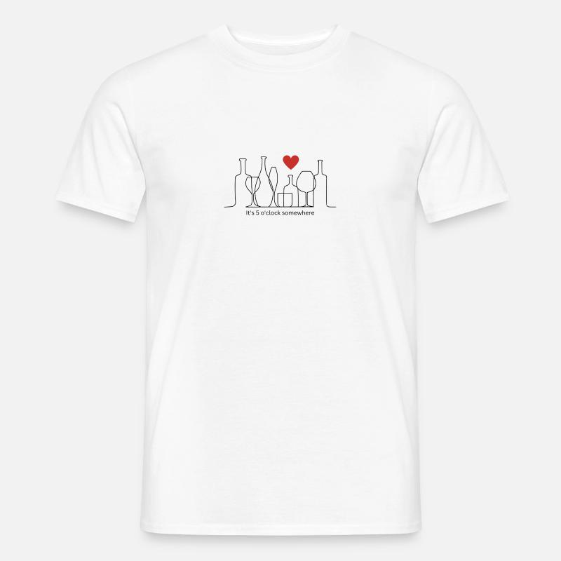 it's 5 o'clock somewhere Männer T-Shirt