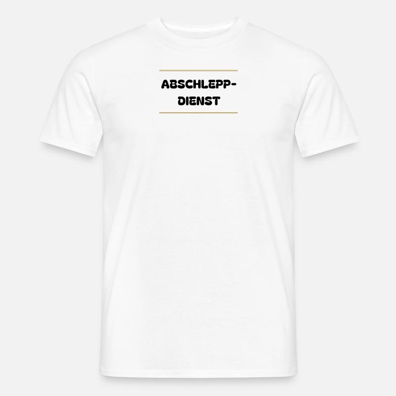 Abschleppdienst Malle Party Junggesellenabschied Männer T-Shirt