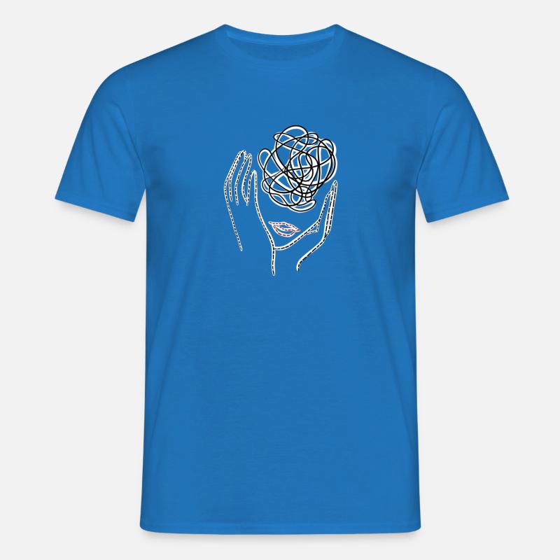 Confusion - Men's T-Shirt - royal blue