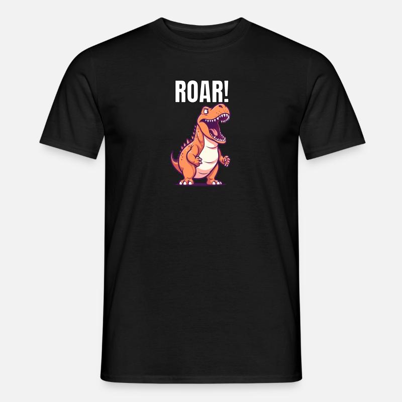 Brüllendes T-Rex-Hemd - Männer T-Shirt - undefined