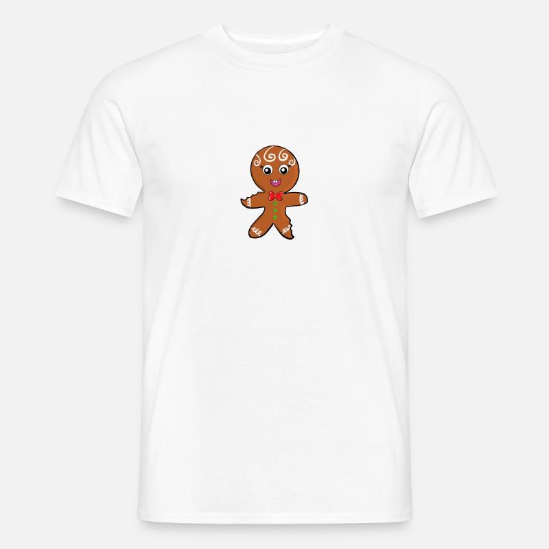 Lebkuchenmann , Gingerbread man Männer T-Shirt
