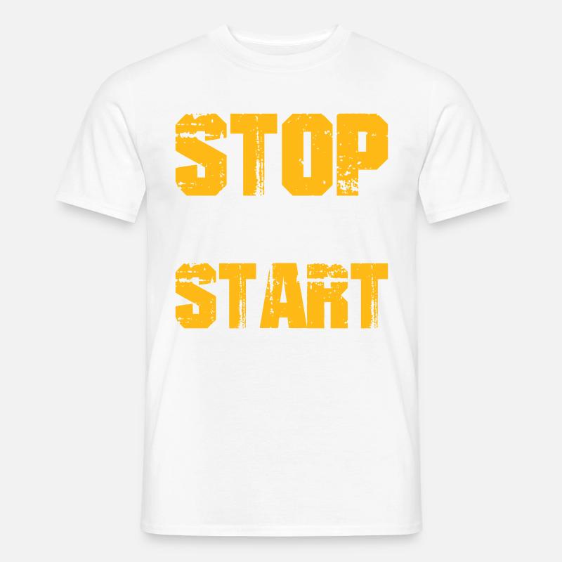 Stop Thinking Start Doing Men’s T-shirt