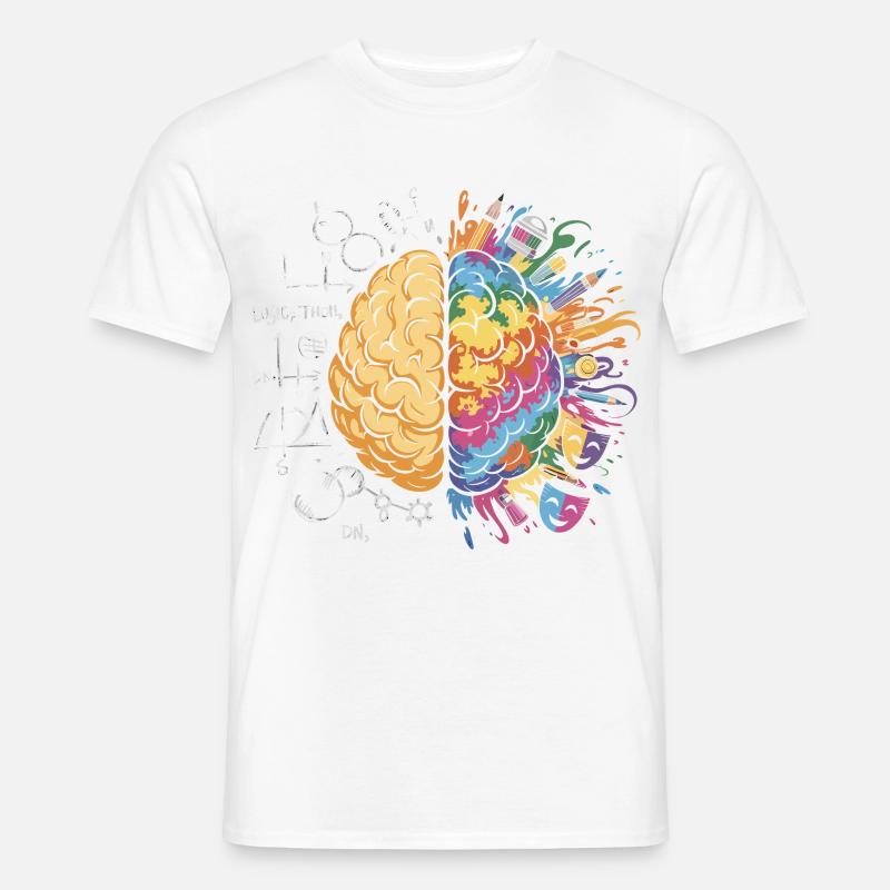 Creative brain color explosion Men’s T-shirt