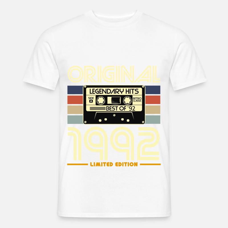 Cassette Retro 1992 Limited T-shirt homme