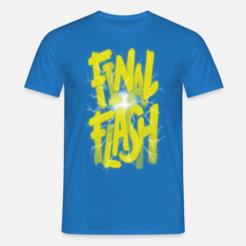 Final Flash - Maglietta da uomo - blu royal