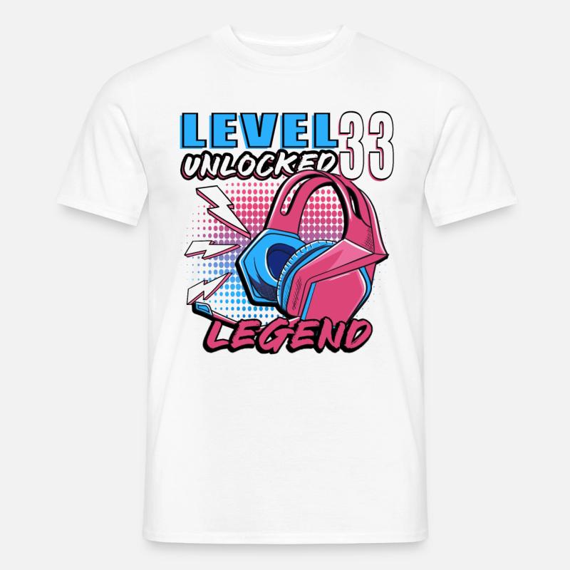 Niveau 33 débloqué T-shirt homme