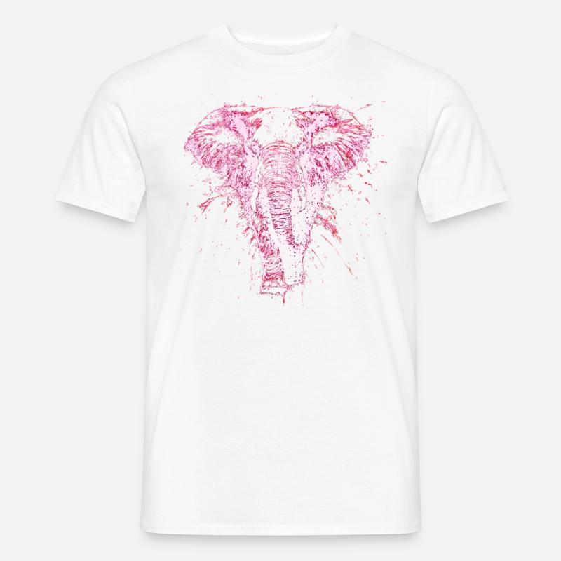 Graffiti Eléphant Electro T-shirt homme