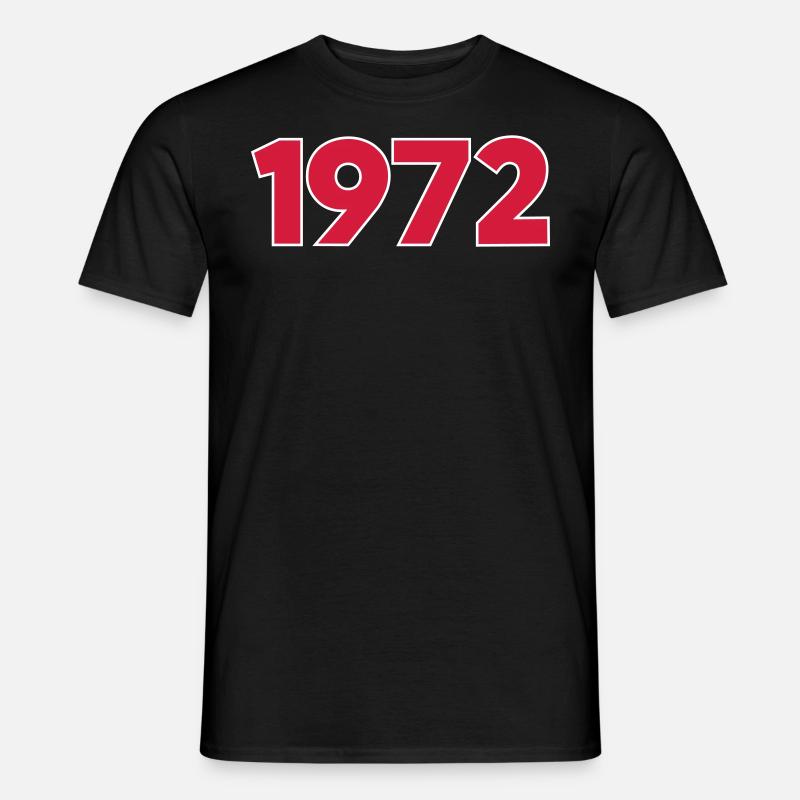1972 Année de naissance T-shirt homme