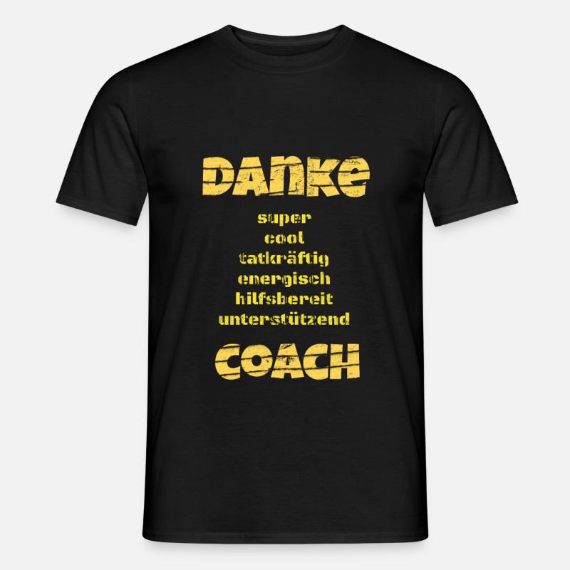 Danke - Helden - coach - Geschenkidee - Trainer - Männer T-Shirt - undefined