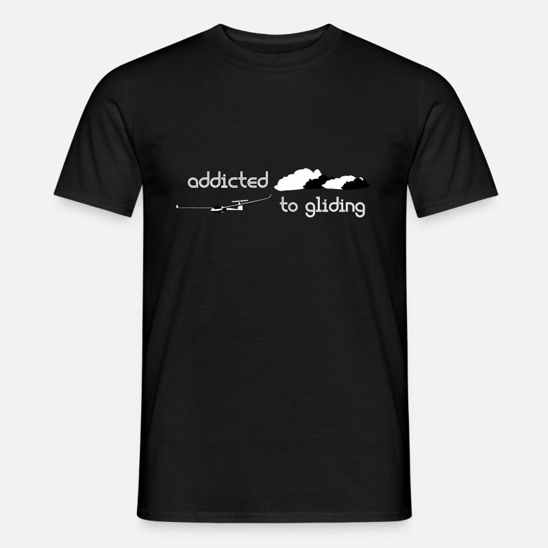 ls 7 Glider Gliding Glider Pilot Pilot Men’s T-shirt
