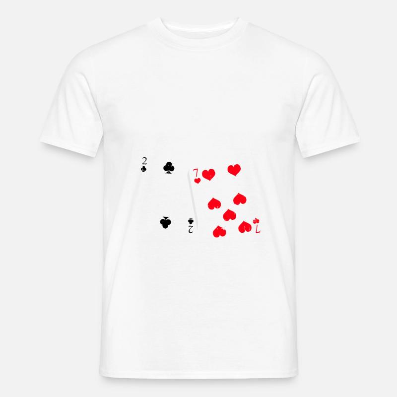 Poker Je ne plie même pas le linge T-shirt homme