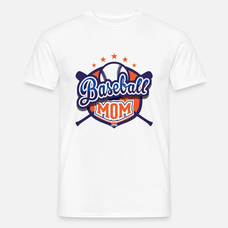 Baseball Mama Männer T-Shirt