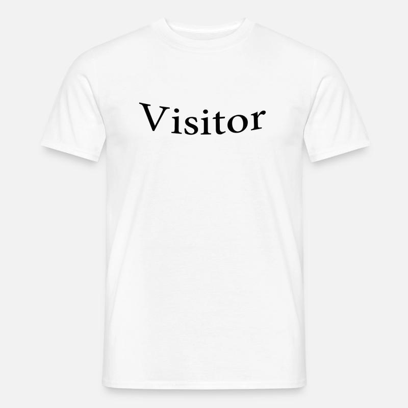 Visiteur T-shirt homme