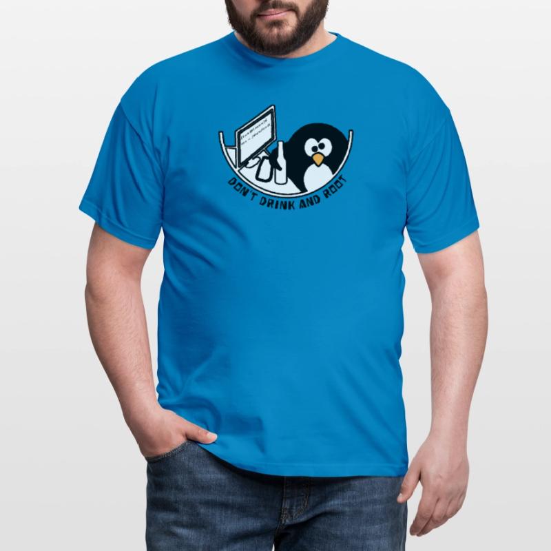 Linux Tux / dev / null T-shirt Homme