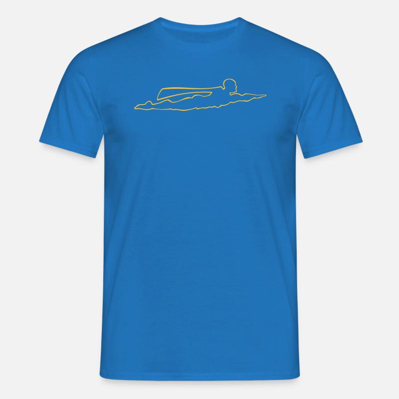 Superheld - Männer T-Shirt - Royalblau
