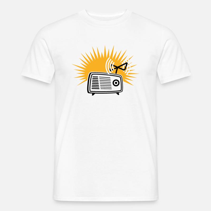 Radio rétro T-shirt homme