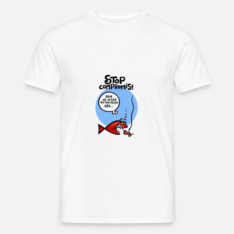 Stop compromis T-shirt homme