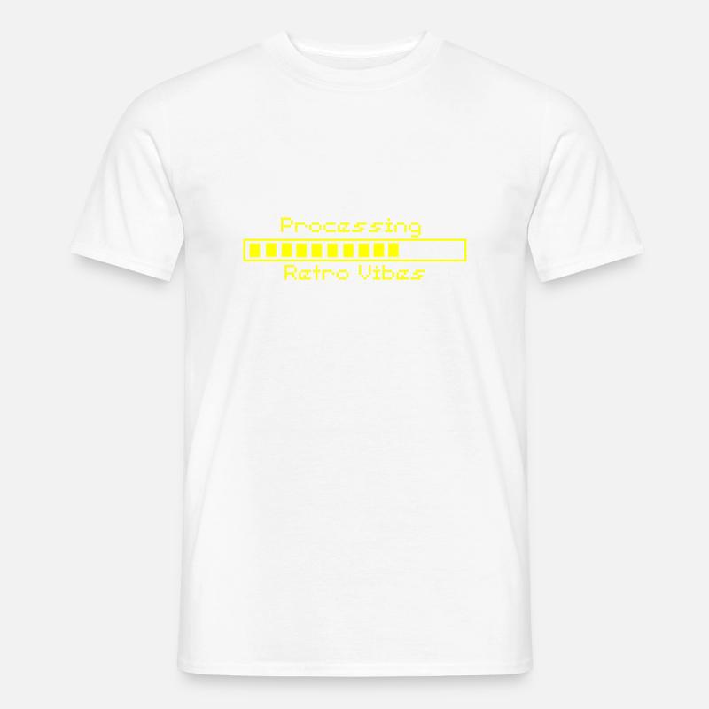Loading Screen - Retro Gaming Design Men’s T-shirt