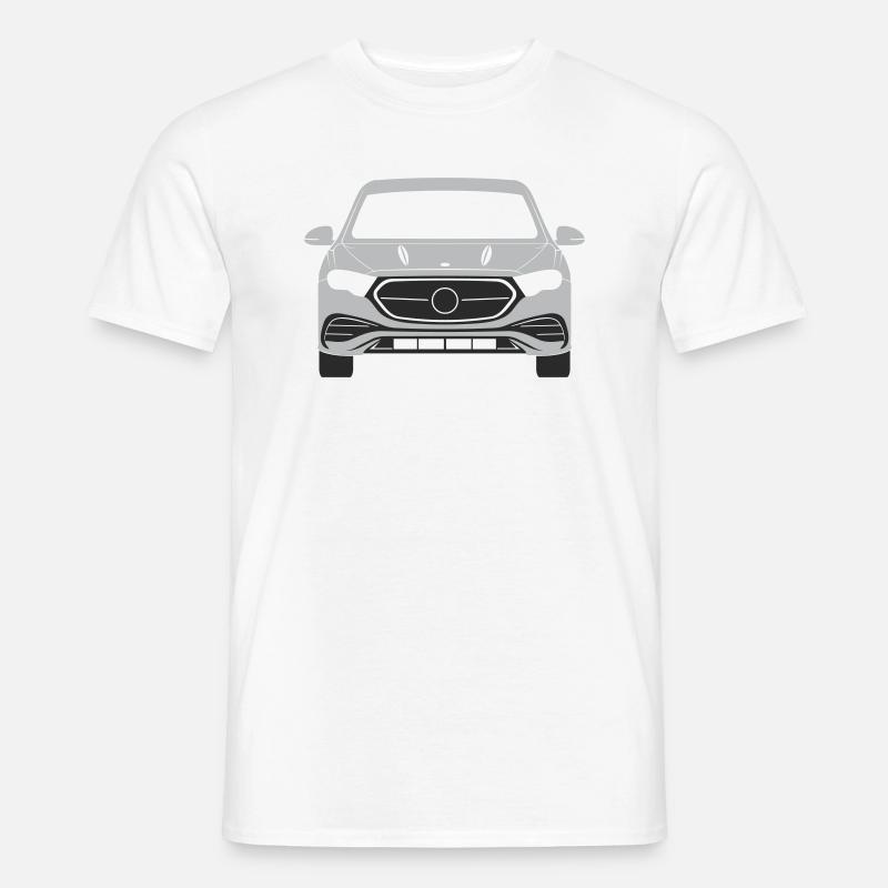 E Class Front Silhouette - Männer T-Shirt - undefined