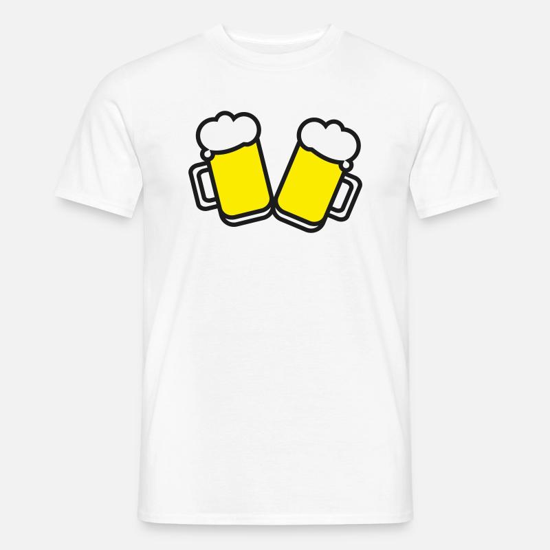 Biergläser Männer T-Shirt