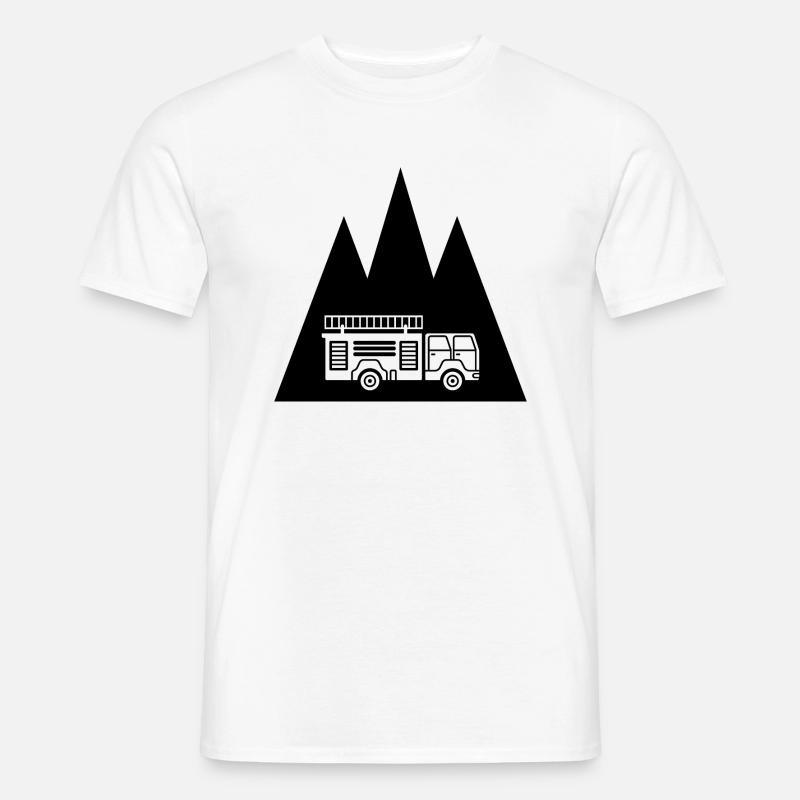 Triangle Mountain and Fire Brigade Brigader - (2) Men’s T-shirt