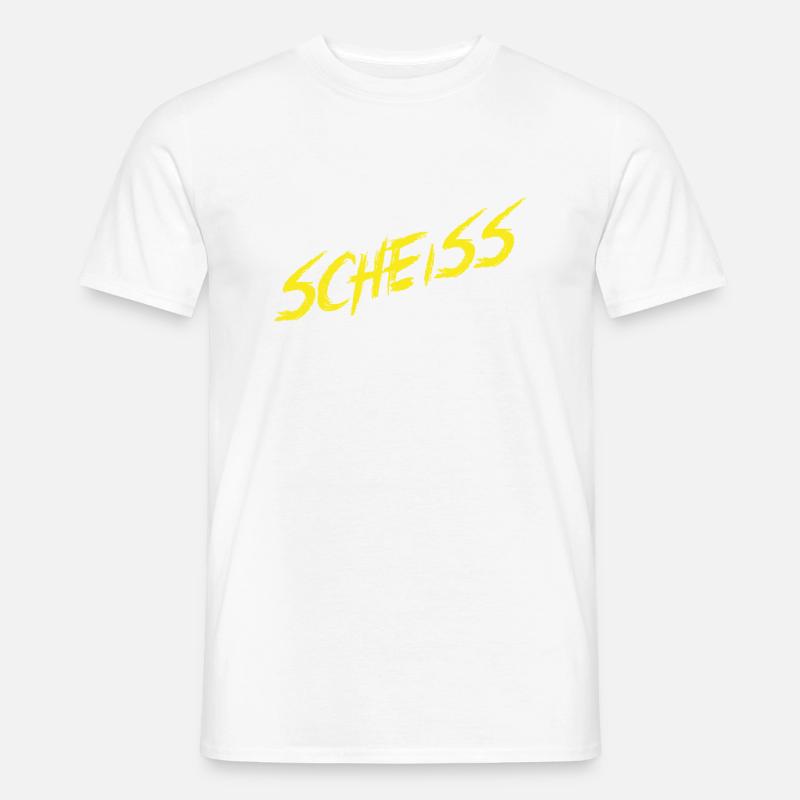 Einen Scheiß muss ich Männer T-Shirt