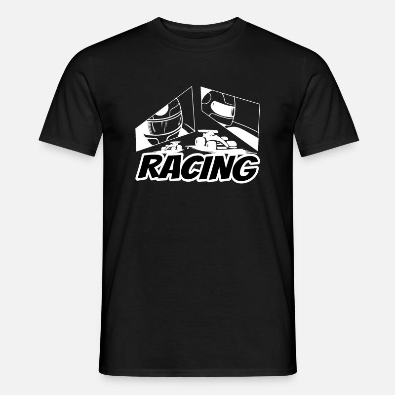 Racing competition race fastest possible time Men’s T-shirt