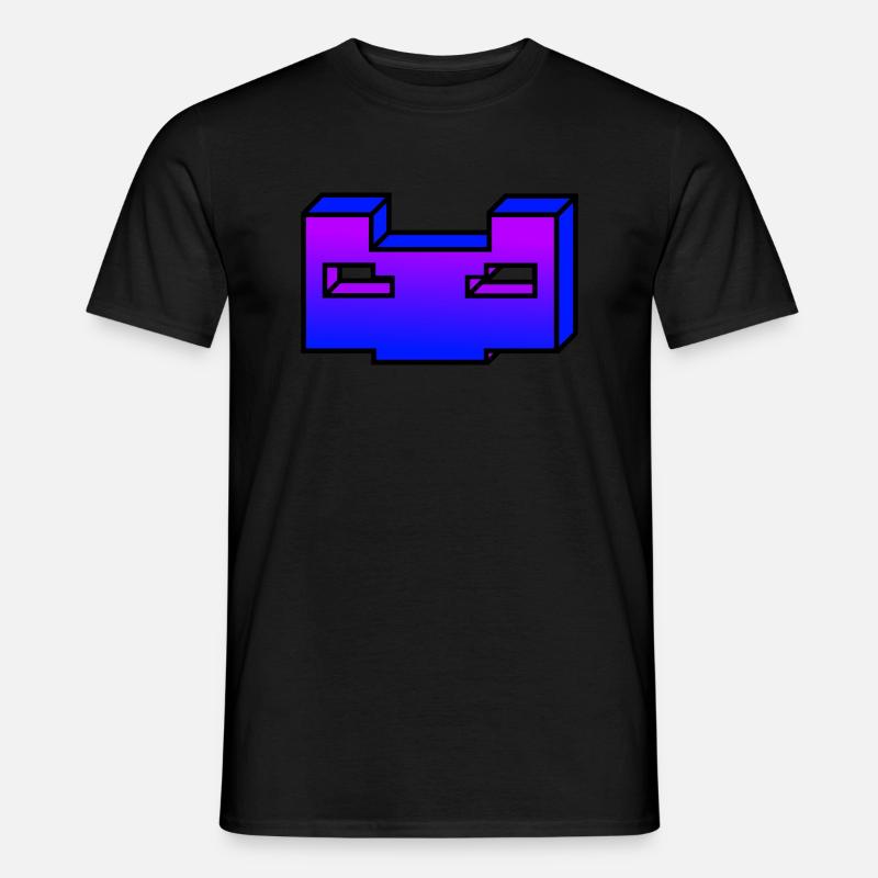Masque cool / par exemple pour les arrière-plans de streaming T-shirt homme