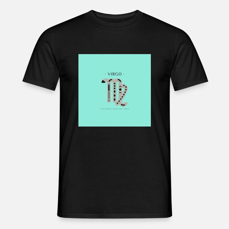 STERNZEICHEN Jungfrau -green- Männer T-Shirt