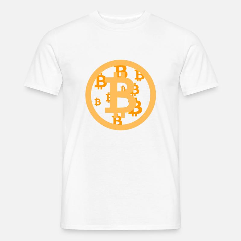 Conception Bitcoin T-shirt homme