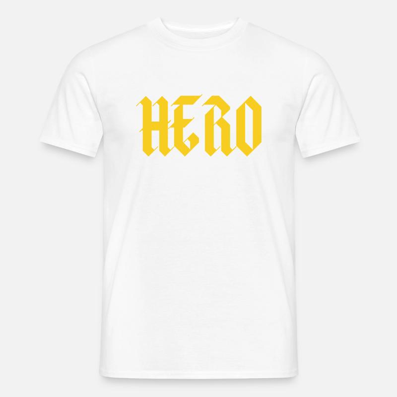 Gothic Hero Text Männer T-Shirt