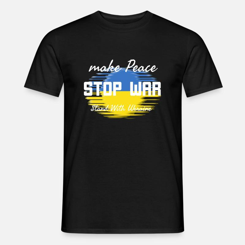 Make peace Stop War T-shirt homme