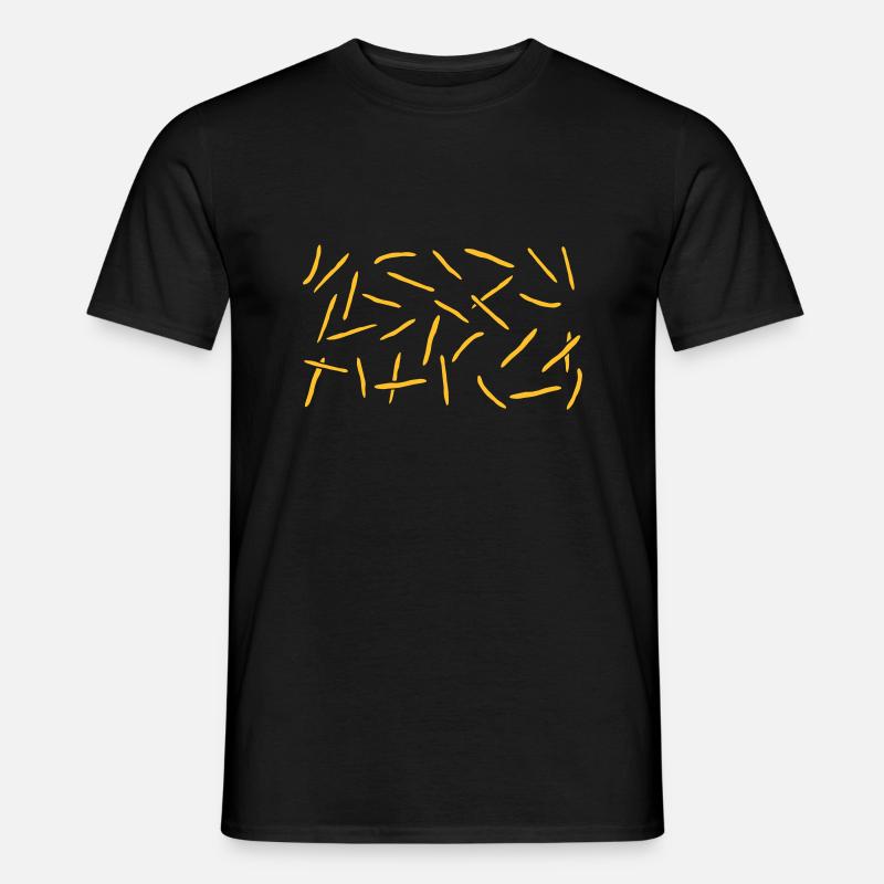 Échantillon Français Fries Rain T-shirt homme