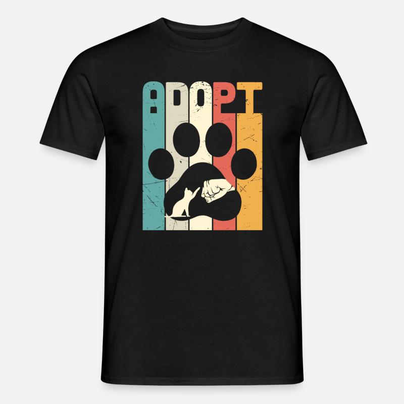 Adopt Cat Men’s T-shirt
