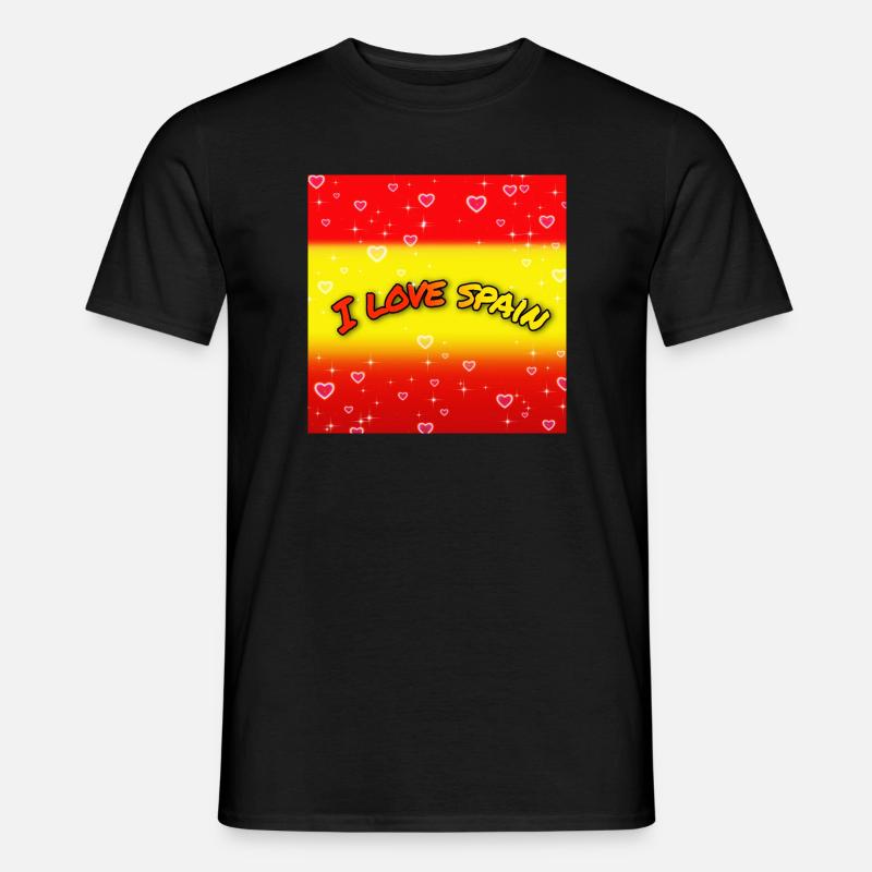 Ich liebe Spanien Männer T-Shirt