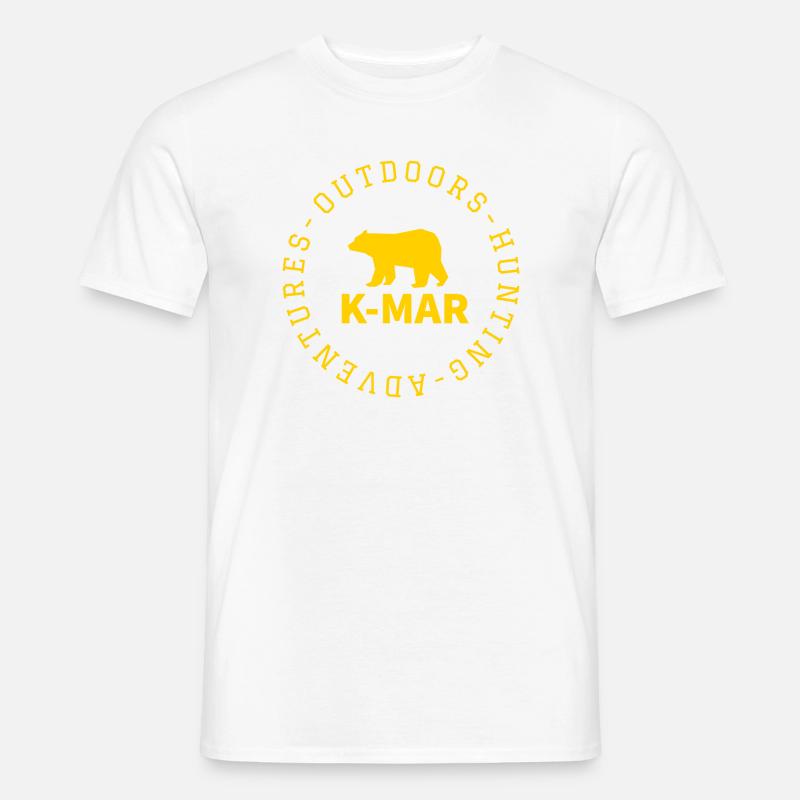 K-Mar Outdoors Adventures Yellow Männer T-Shirt
