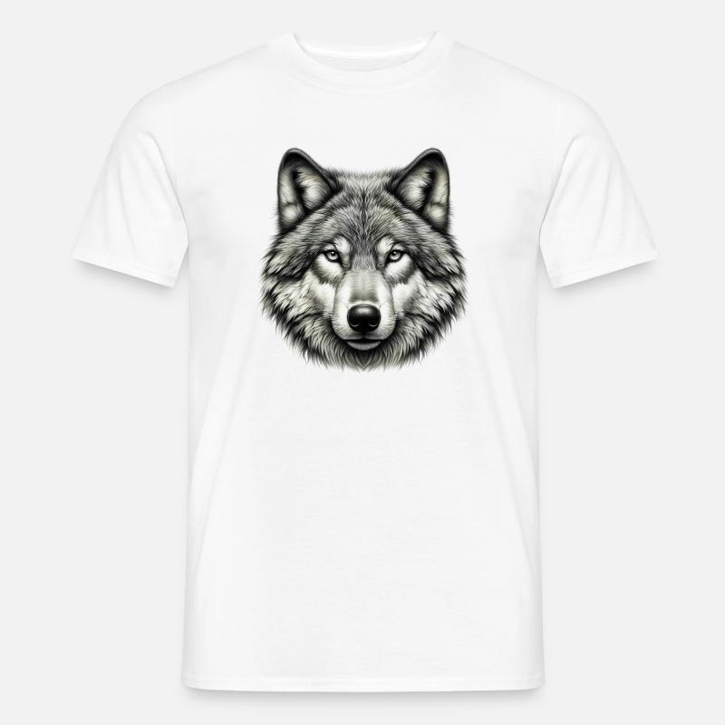 Wolf - Männer T-Shirt - undefined