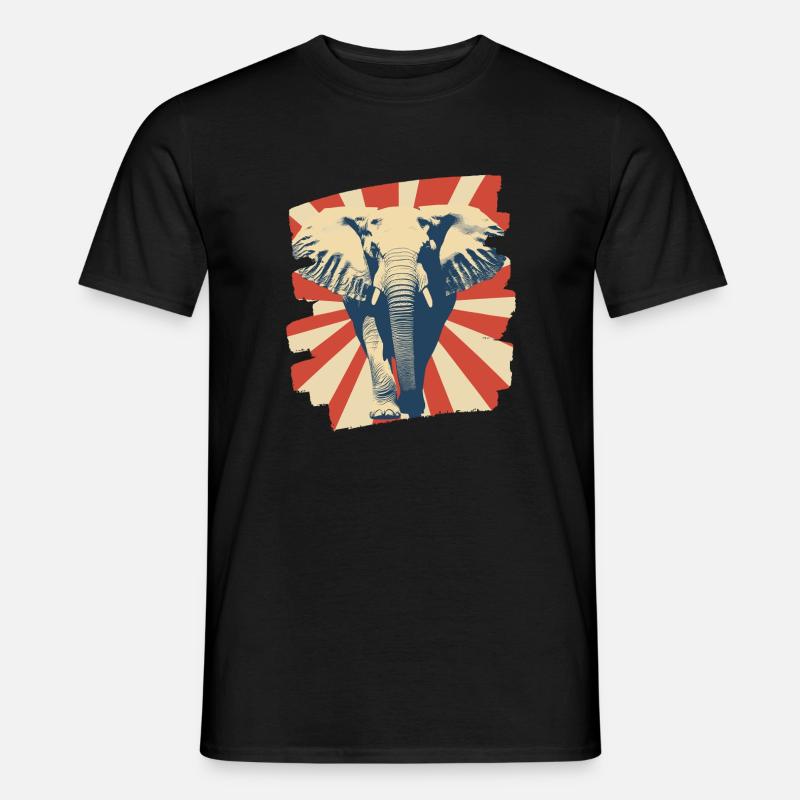 Éléphant T-shirt homme