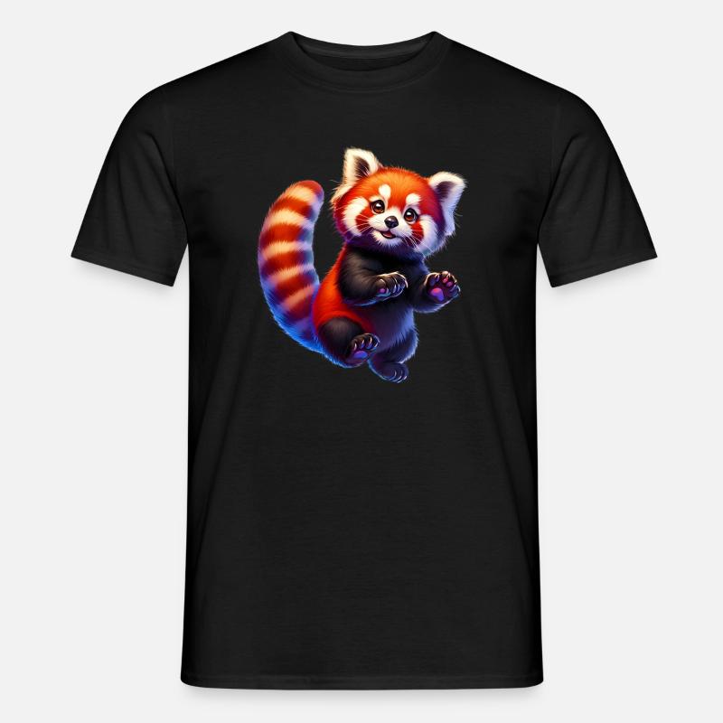 Kleiner Panda Männer T-Shirt