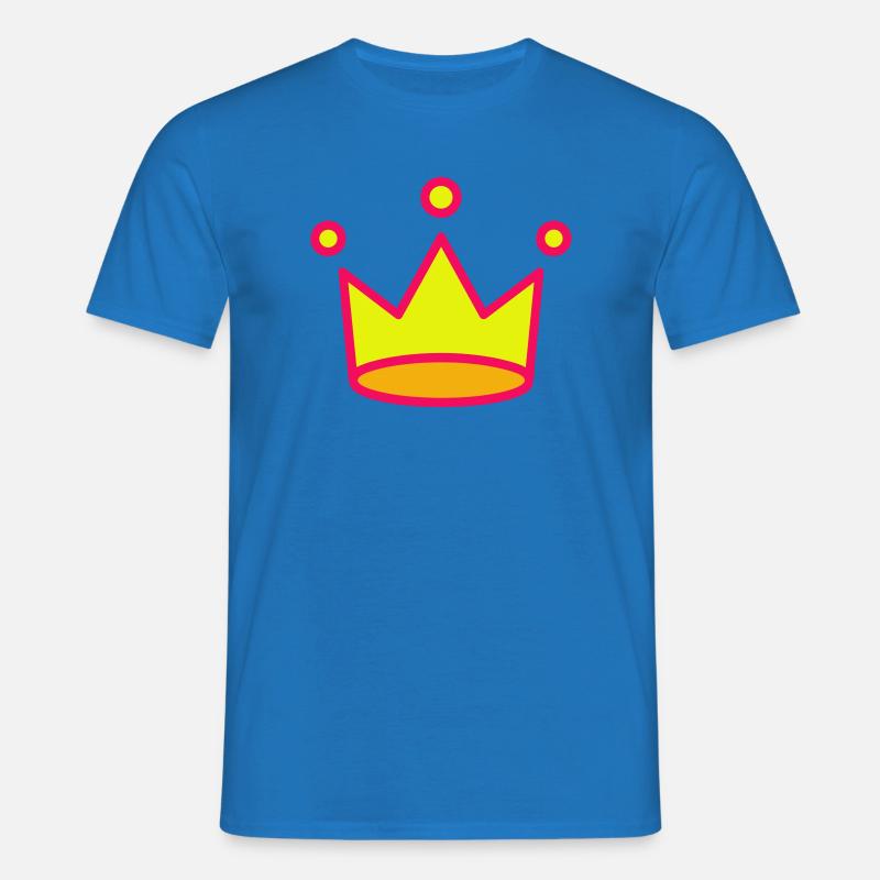 Crown Icon - Männer T-Shirt - undefined