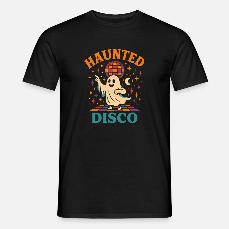 Ghost Disco Halloween Men’s T-shirt