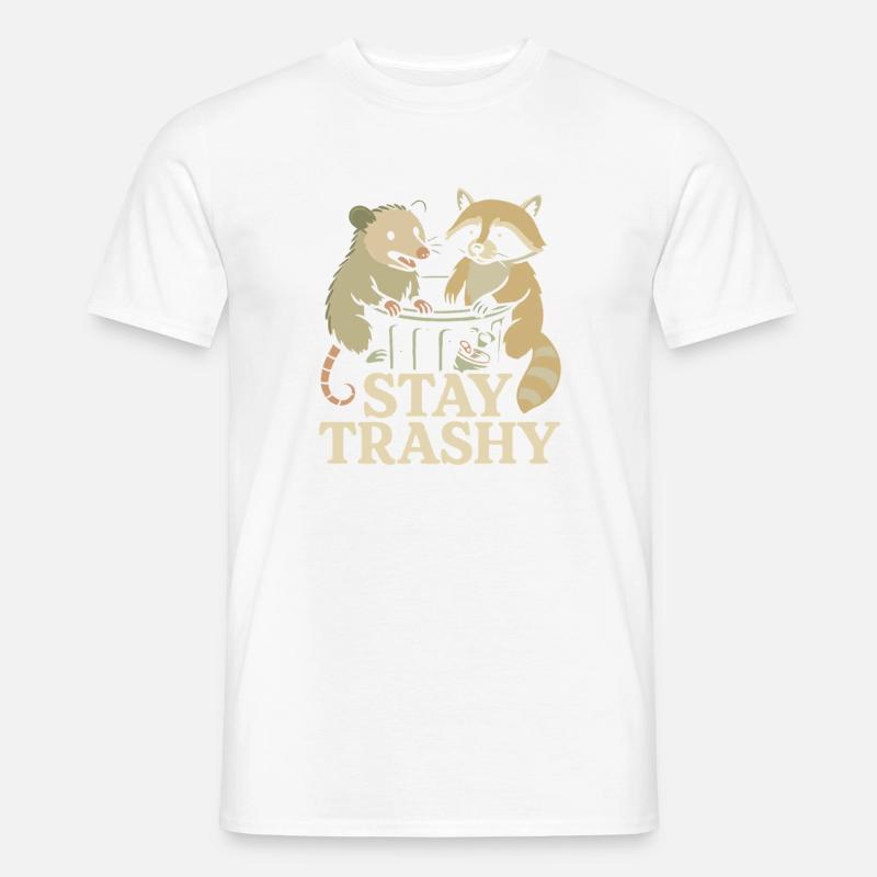 Restez trash T-shirt homme