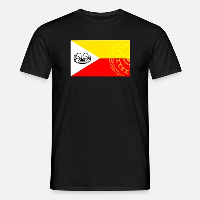Marquesan Flagge - Personalisiert 1 Männer T-Shirt
